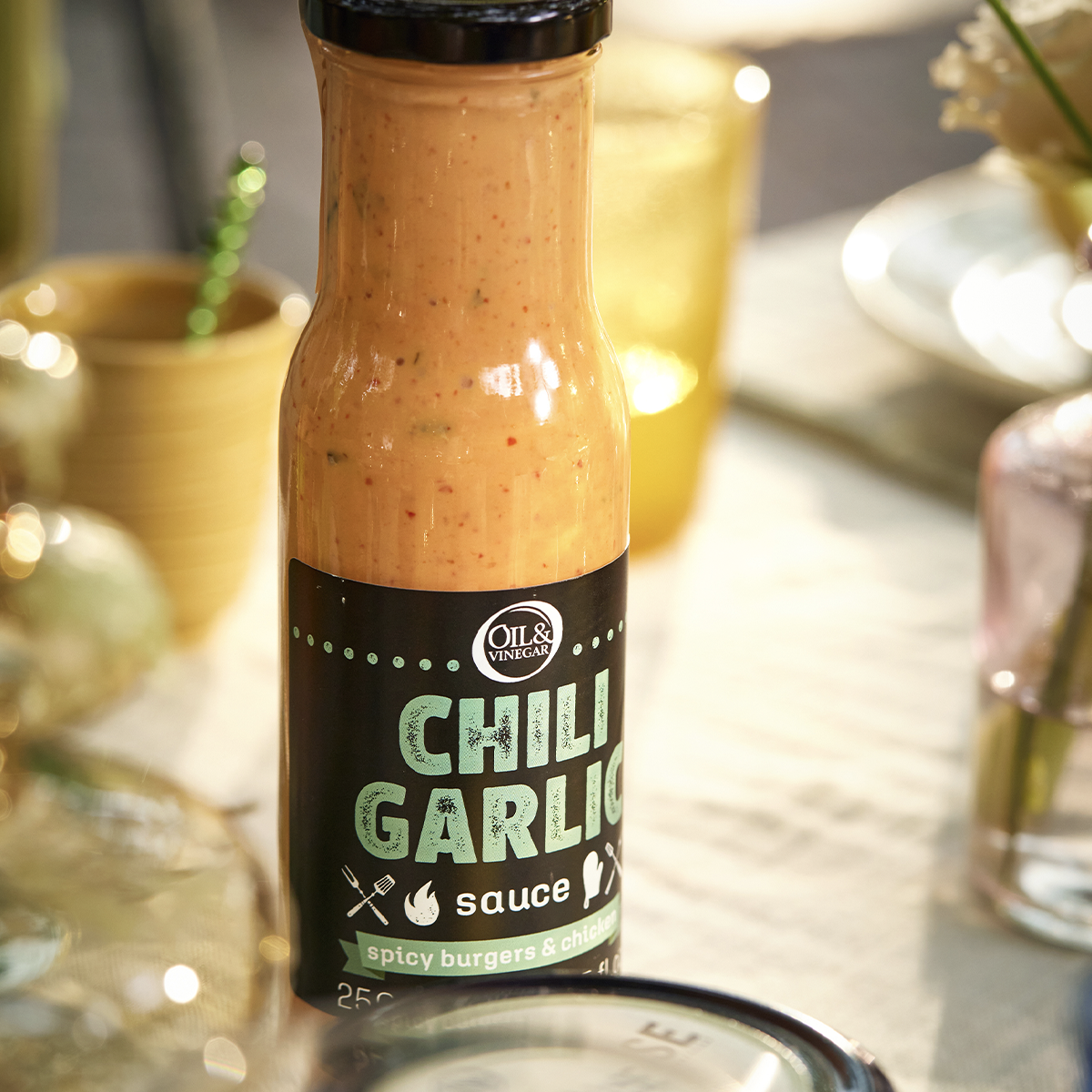 Chili garlic BBQ Saus - 250ml