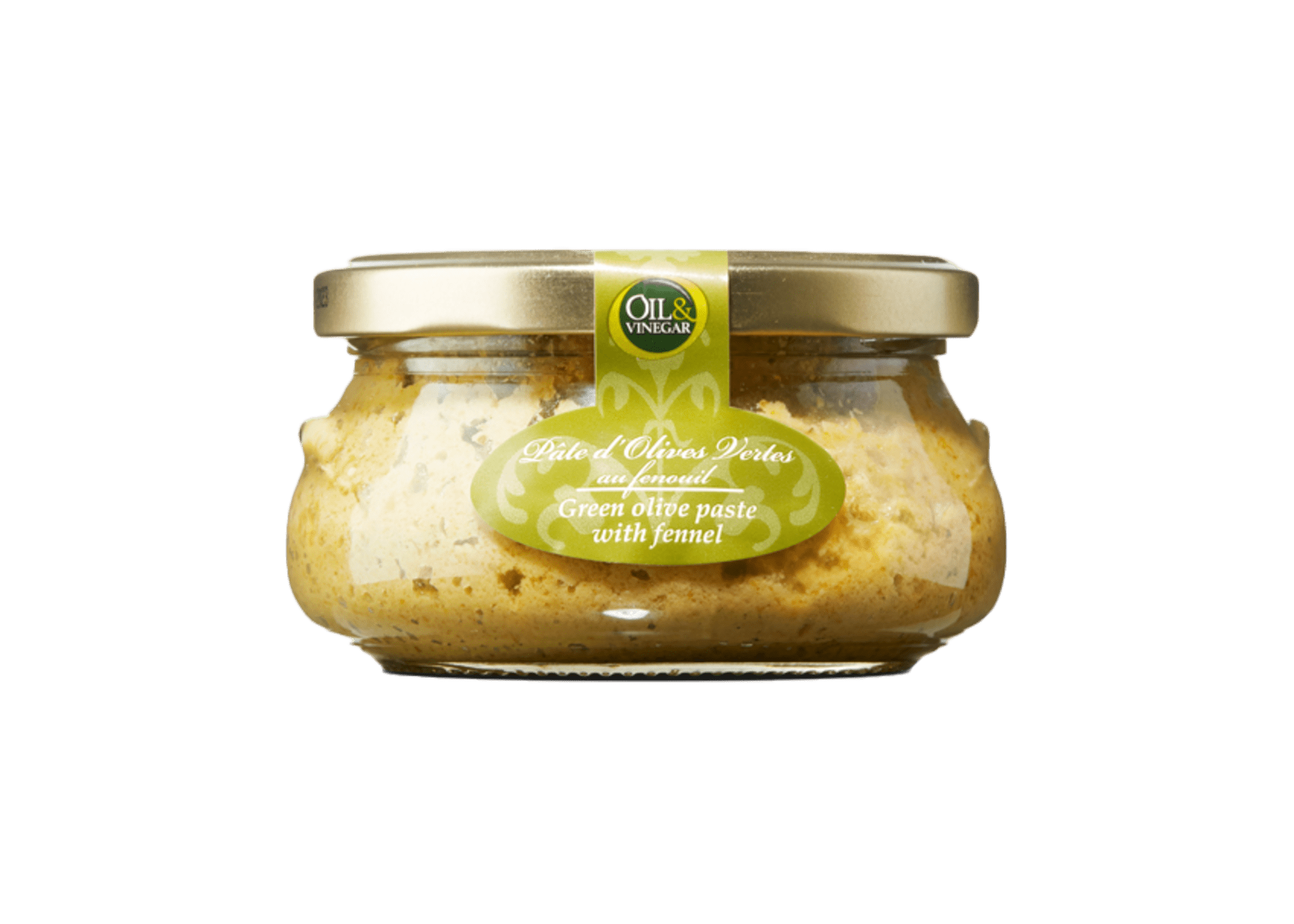 Groene Olijventapenade - Pâte d'olives vertes au Fenouil - 180g