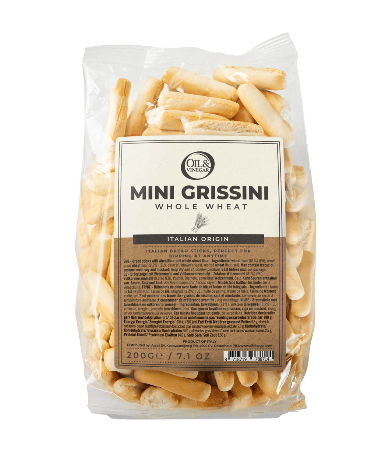 Mini Grissini Volkoren - 250g