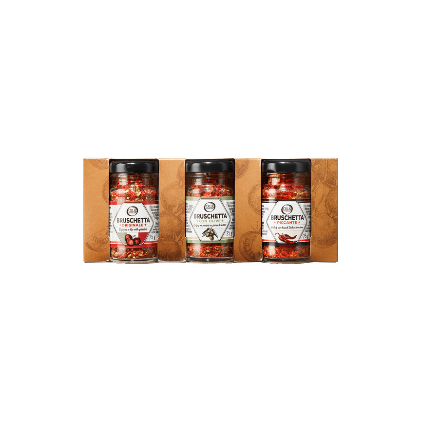 Bruschetta Trio - Cadeauset - 3x25g