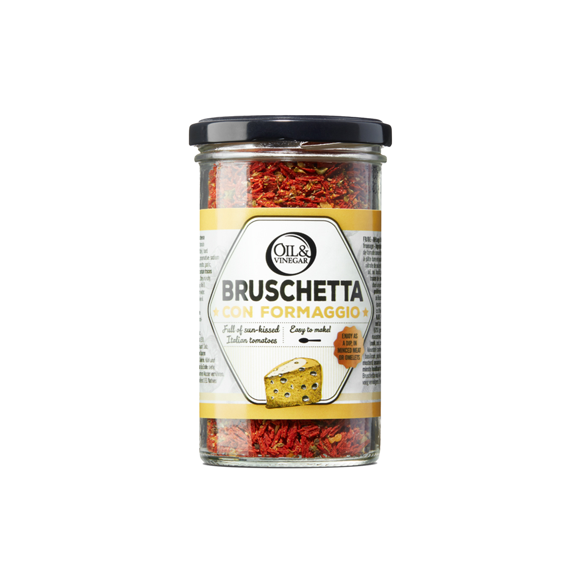 Bruschetta Kruiden met Kaas - 100g