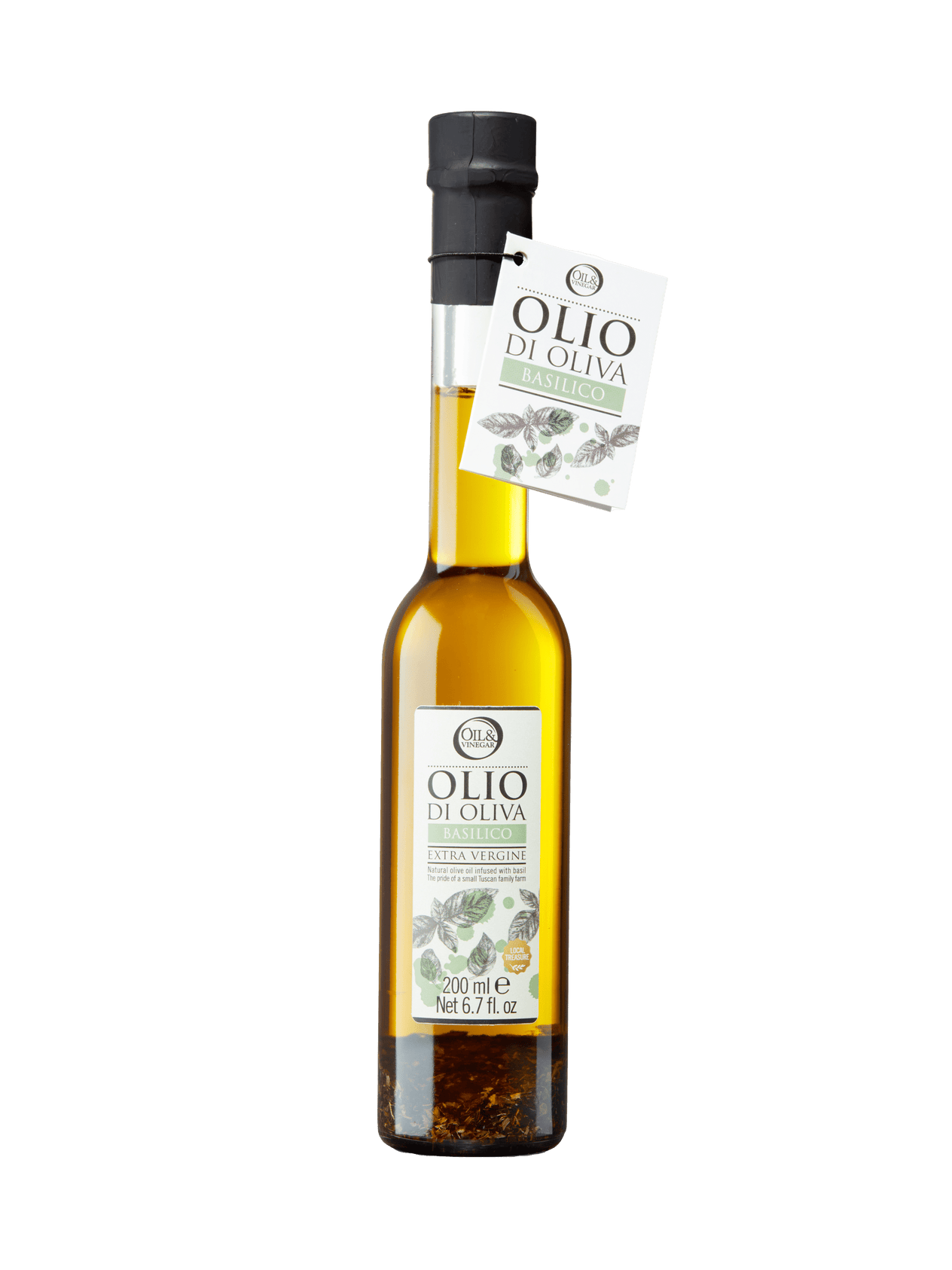 Olio di Oliva Basilico - Olijfolie met basilicum - 200ml