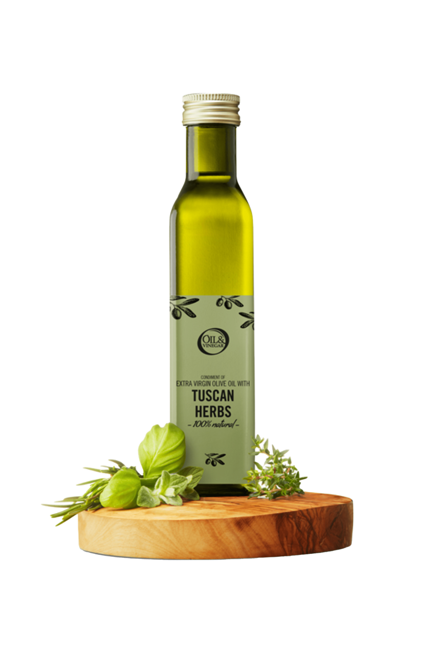 Extra Vierge Olijfolie met Toscaanse Kruiden - 250ml