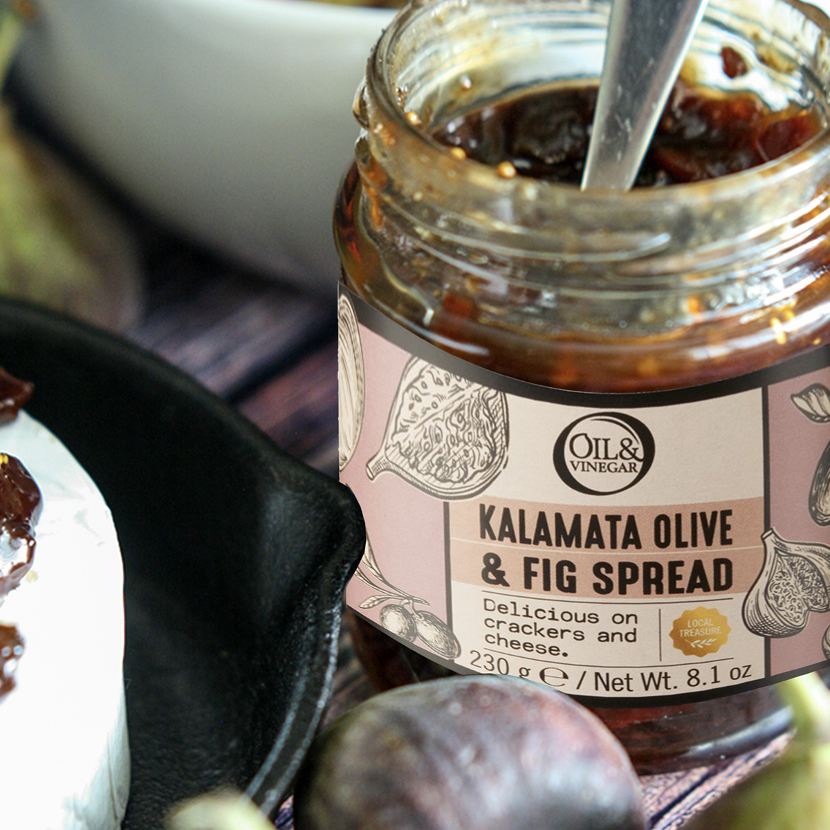 Griekse Kalamata Olijven & Vijgen Spread - 230g