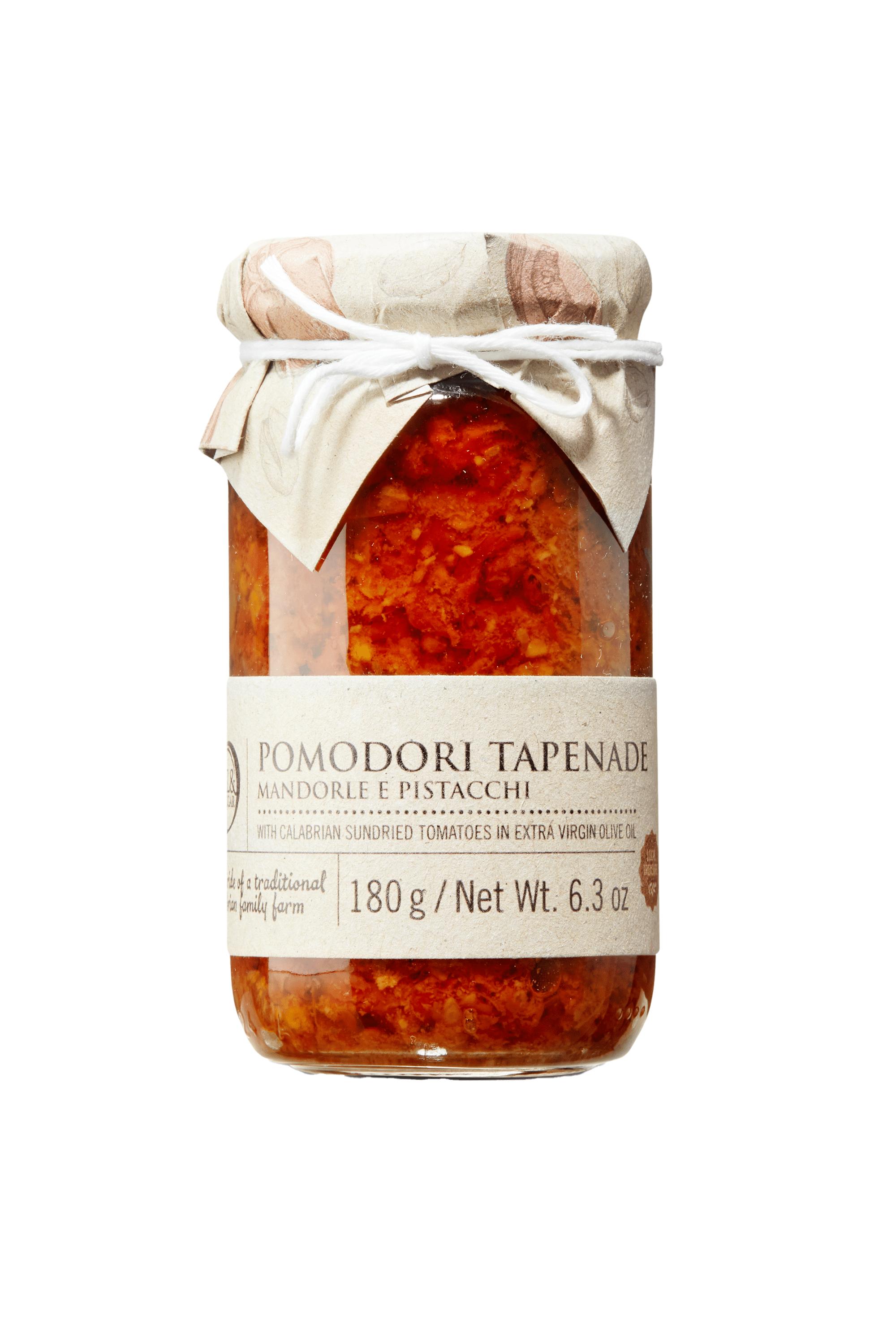 Tapenade van Tomaten met Amandelen en Pistachenoten - 180g