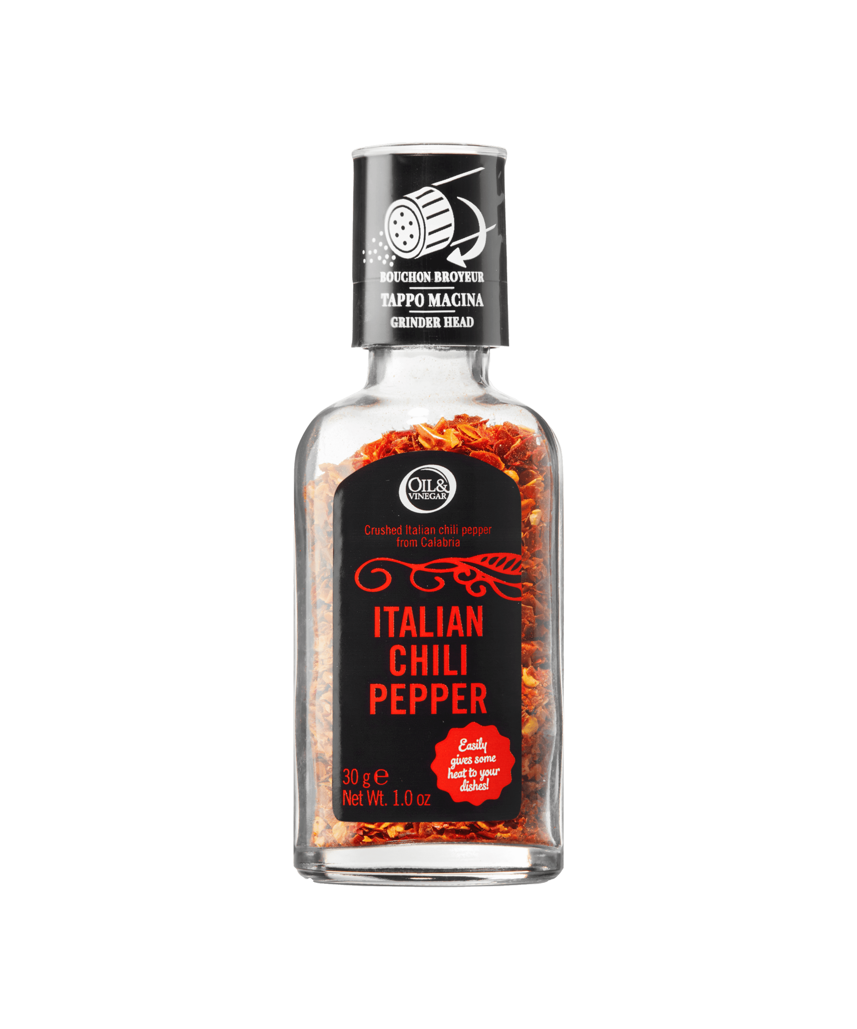 Italiaanse chilipeper met molen - 30g