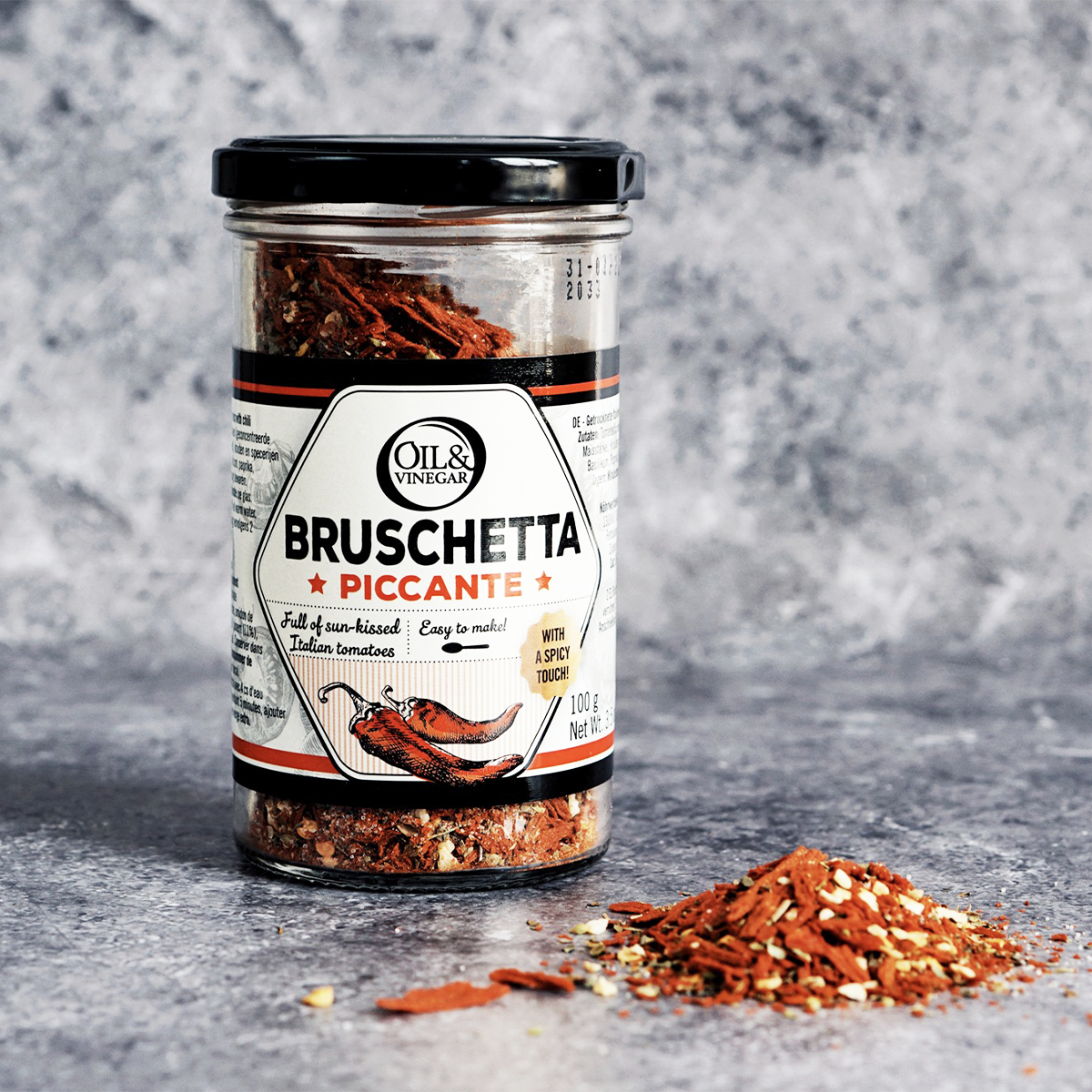 Bruschetta kruiden piccante - 100g