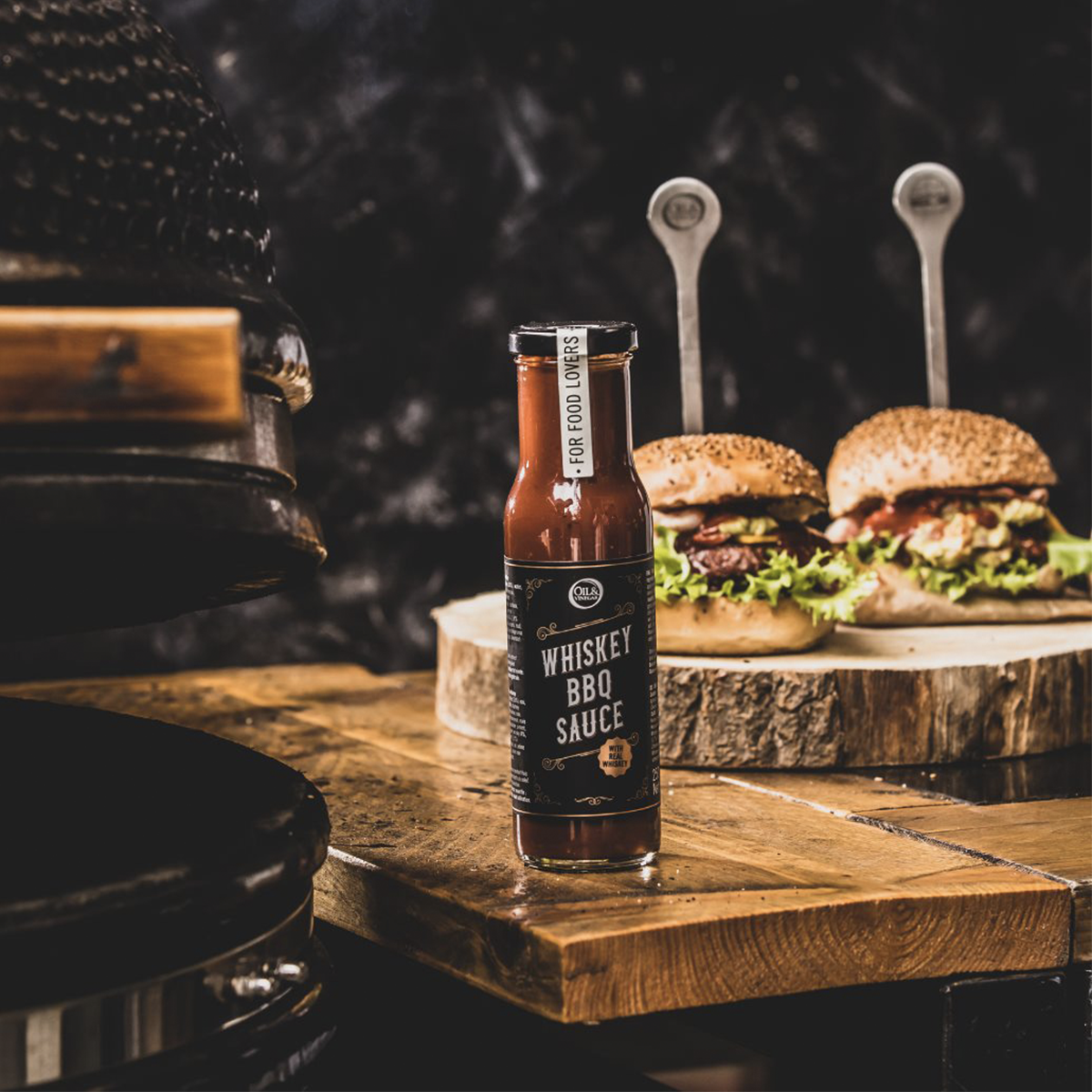 Whiskey BBQ Saus - 250ml