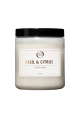 Geurkaars Basilicum & Citrus - 180g