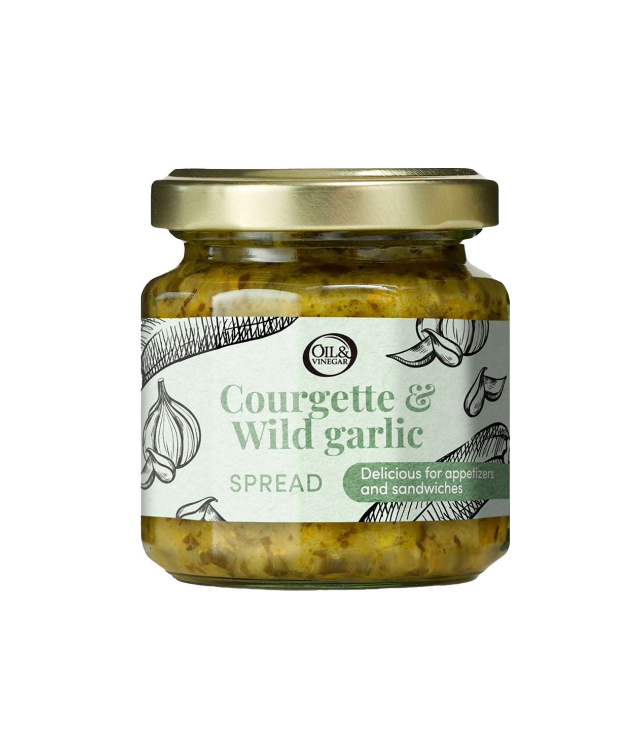 Courgette en Wilde Knoflook Spread - 100g