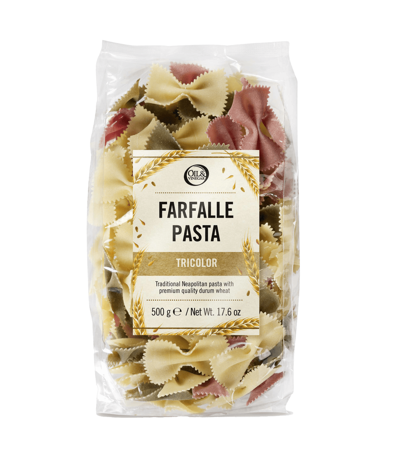 Vlinderpasta Farfalle Tricolore - 500g