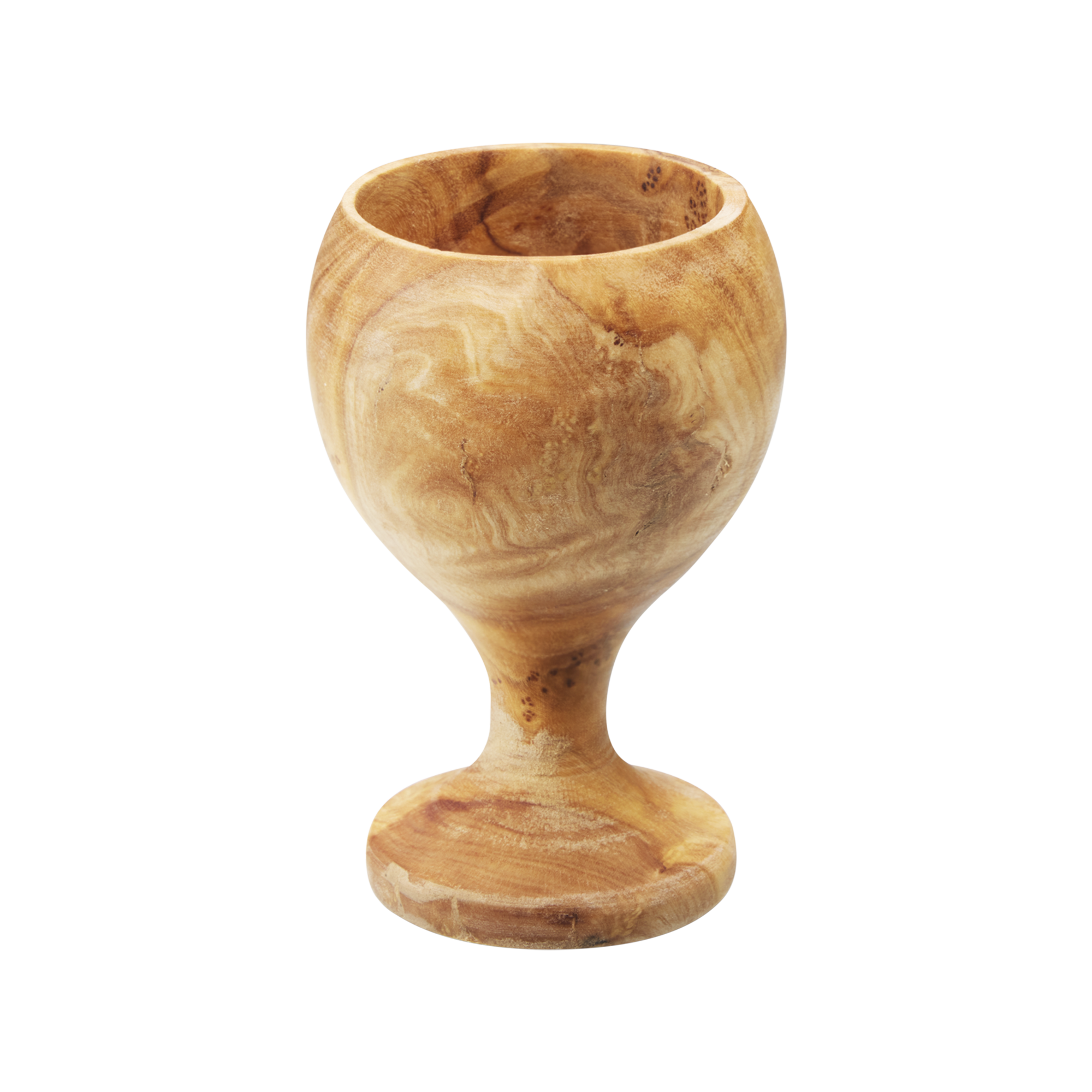 Egg cup olive wood - 7cm