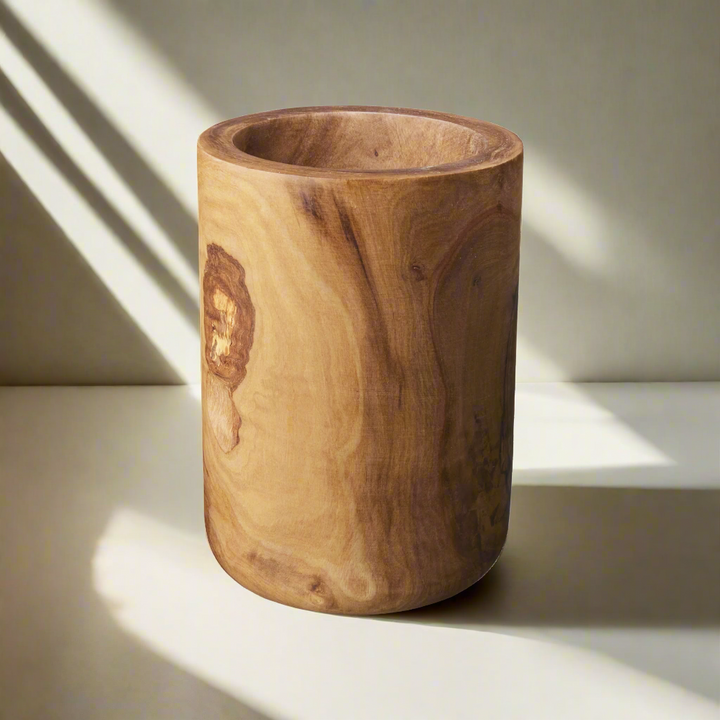 Olijfhouten Spatelpot - 10x15cm