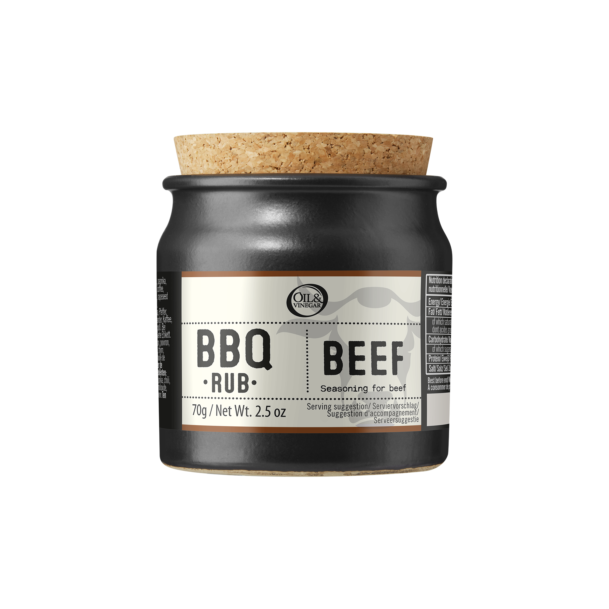 BBQ Rub voor Rundvlees - 70g