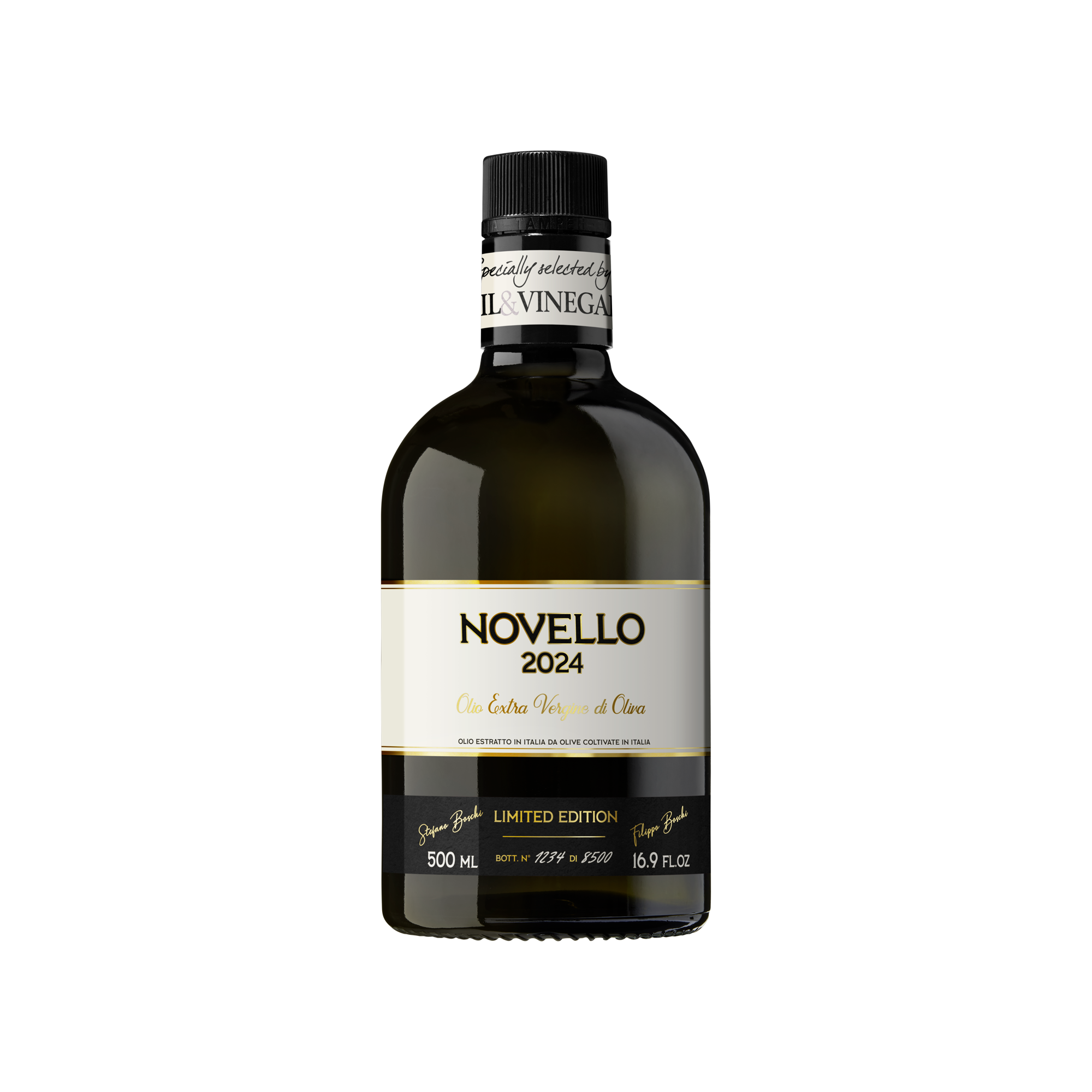 Limited Edition: Eerste Oogst 2024/2025 - Novello Extra Vierge Olijfolie - 500ml