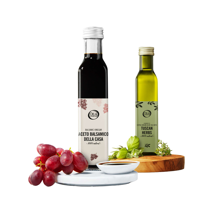 Balsamico & Toscaanse Kruiden Duo – 2x250ml